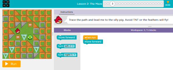 Code.org Accelerated Intro to CS Course Activity